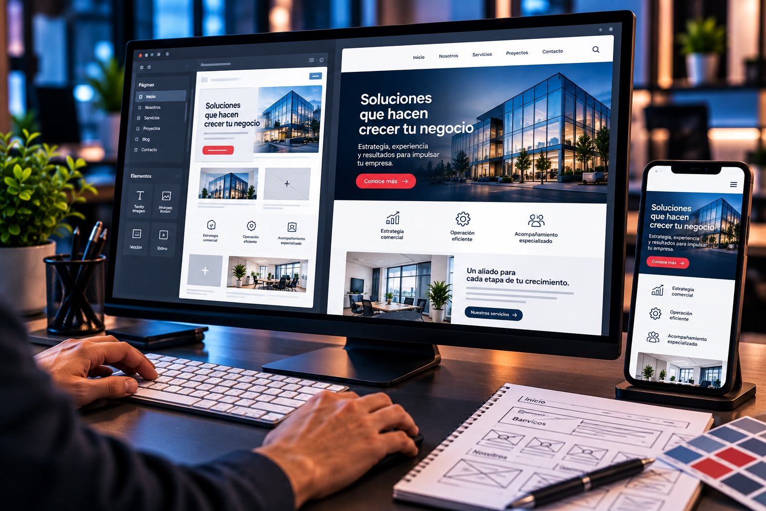  Diseño de páginas web para empresas