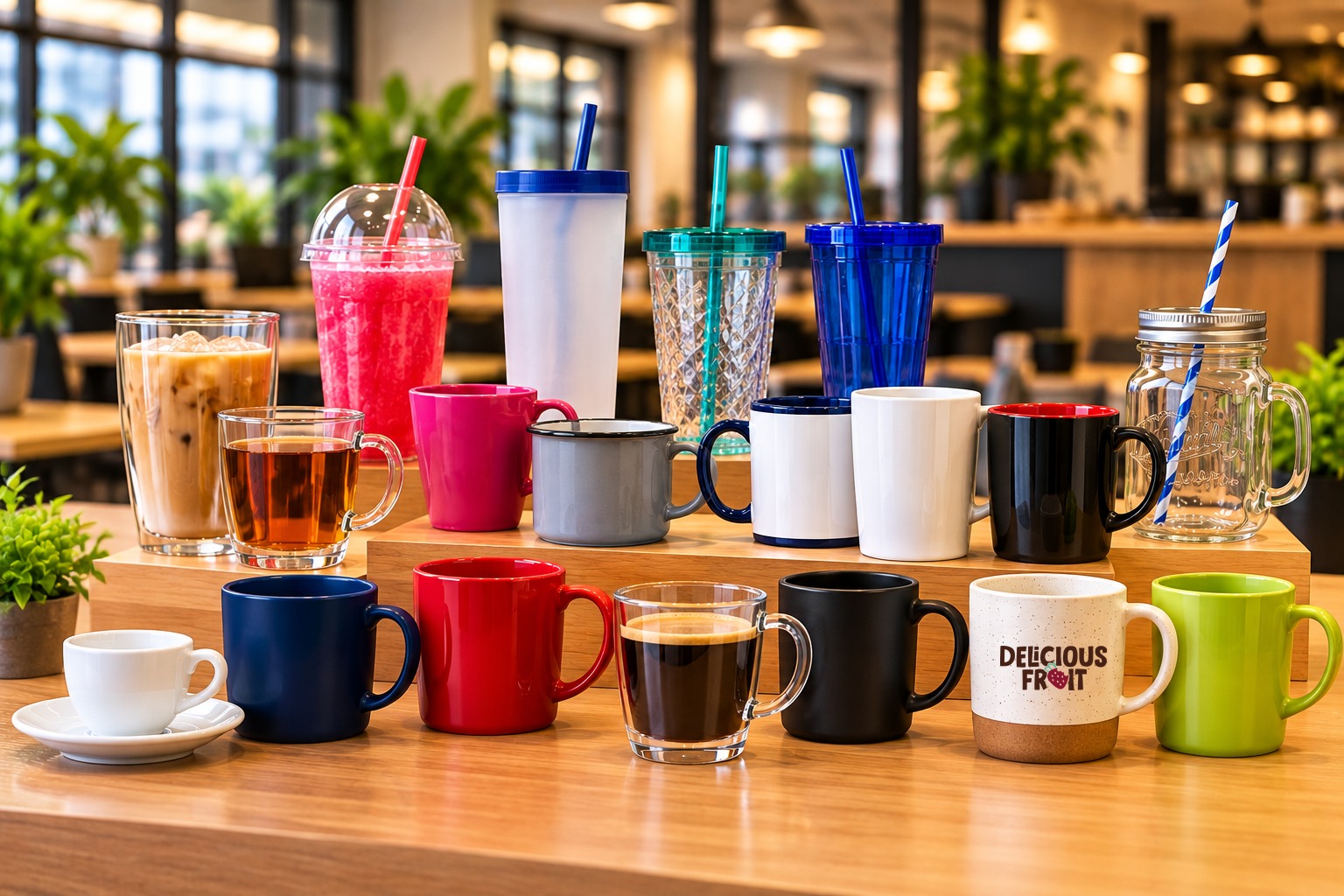Tazas promocionales personalizadas para empresas